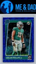 2021 Donruss Optic #254 Jaelan Phillips Blue Scope