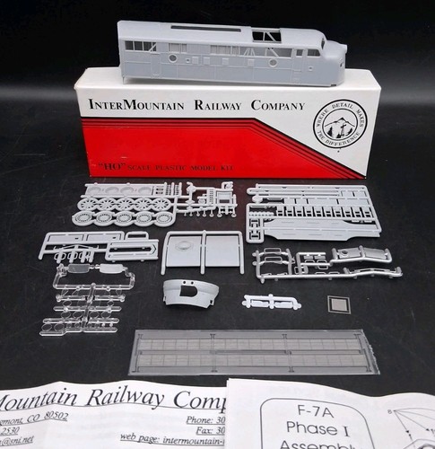 Kit InterMountain calibre HO 44097 sin decorar EMD F7A Ph. 1 locomotora diésel  | Condition: Used