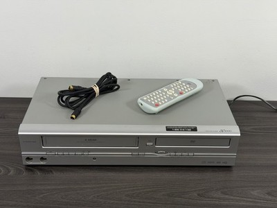 SV2000 WV805 DVD VCR VHS Combo Player w/ Remote & S-Video Cable Parts Repair