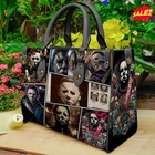 Halloween Leather Handbag, Michael Myers Women's Handbag