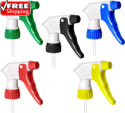 5 Pack Spray Nozzle for Bottles Universal Replacement Nozzle Heavy Duty Sprayer