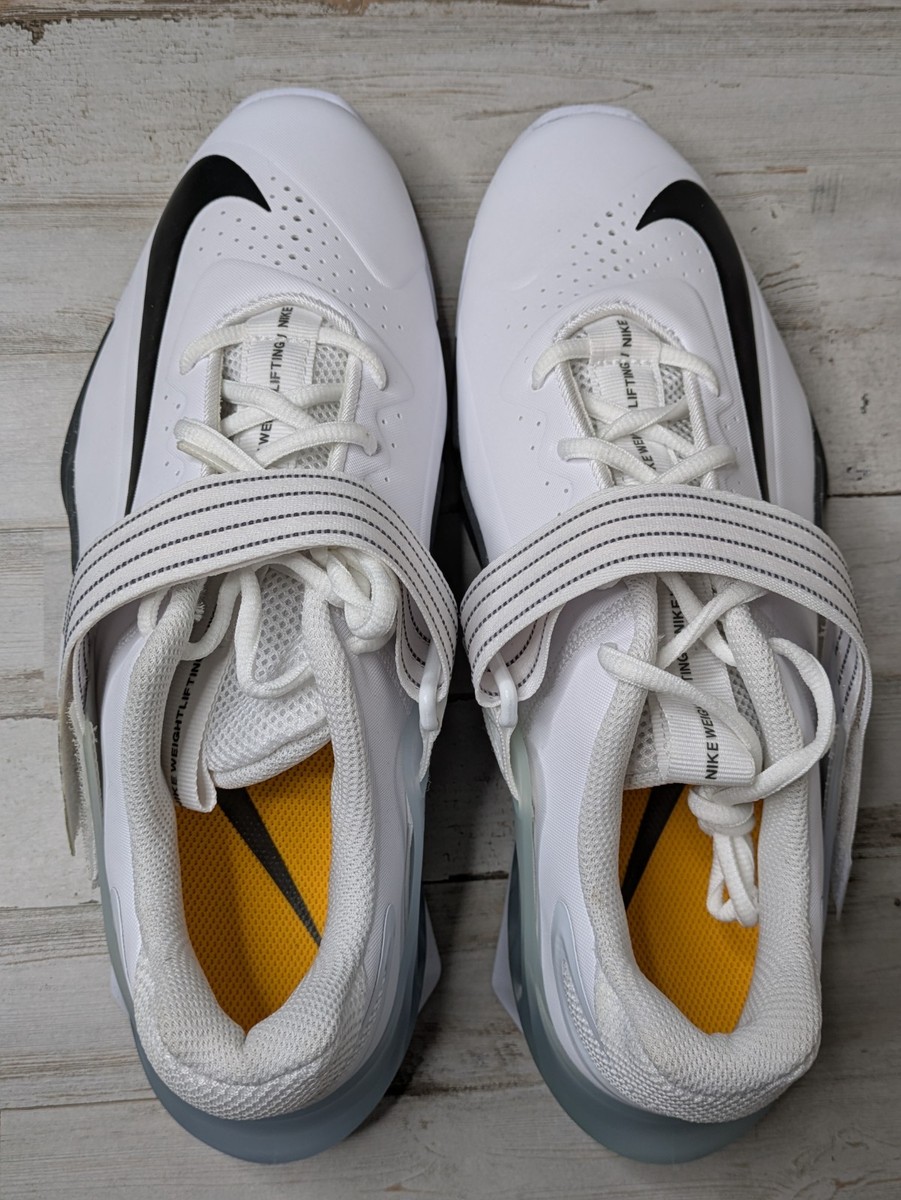 Nike Savaleos White Weightlifting Training Shoe CV5708-100 Mens