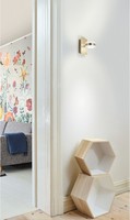 LED Wandleuchte Wohnzimmer Messing H:17 Cm 3000 K 1510 Lm Up Down Wandlampe Flur