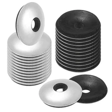 60-Pack Bonded Sealing Rubber Washers, #12 x 3/4" OD Neoprene Washer Gasket