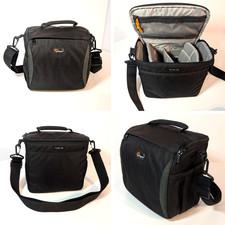 Lowepro Format 160 Camera Bag, Shoulder, Soft Padded, Zip, Multi Pocket, Black