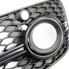 Sport Fog Light Trims Black Fits Audi Q5 8R S-Line Facelift