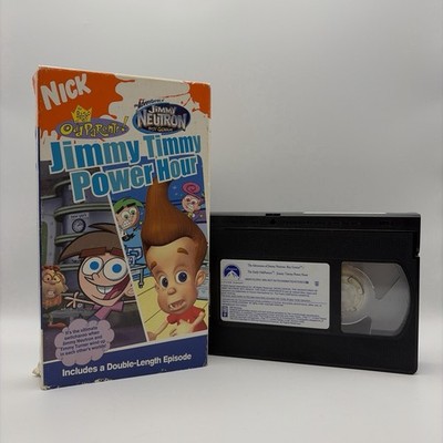 Jimmy Timmy Power Hour (VHS, 2004) Nickelodeon Jimmy Neutron & Fairly Oddparents