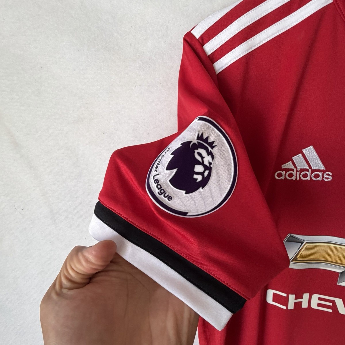 Youth Adidas Lukaku 9 Manchester United Chevrolet Soccer Red
