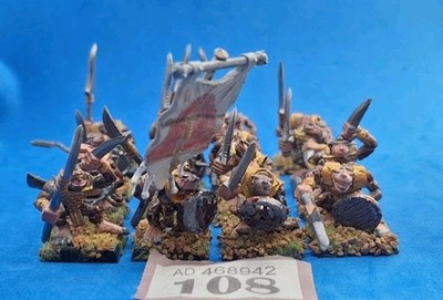 Warhammer WFB Fantasy Battles Skaven Clan Rats Painted x16 Games Workshop OOP