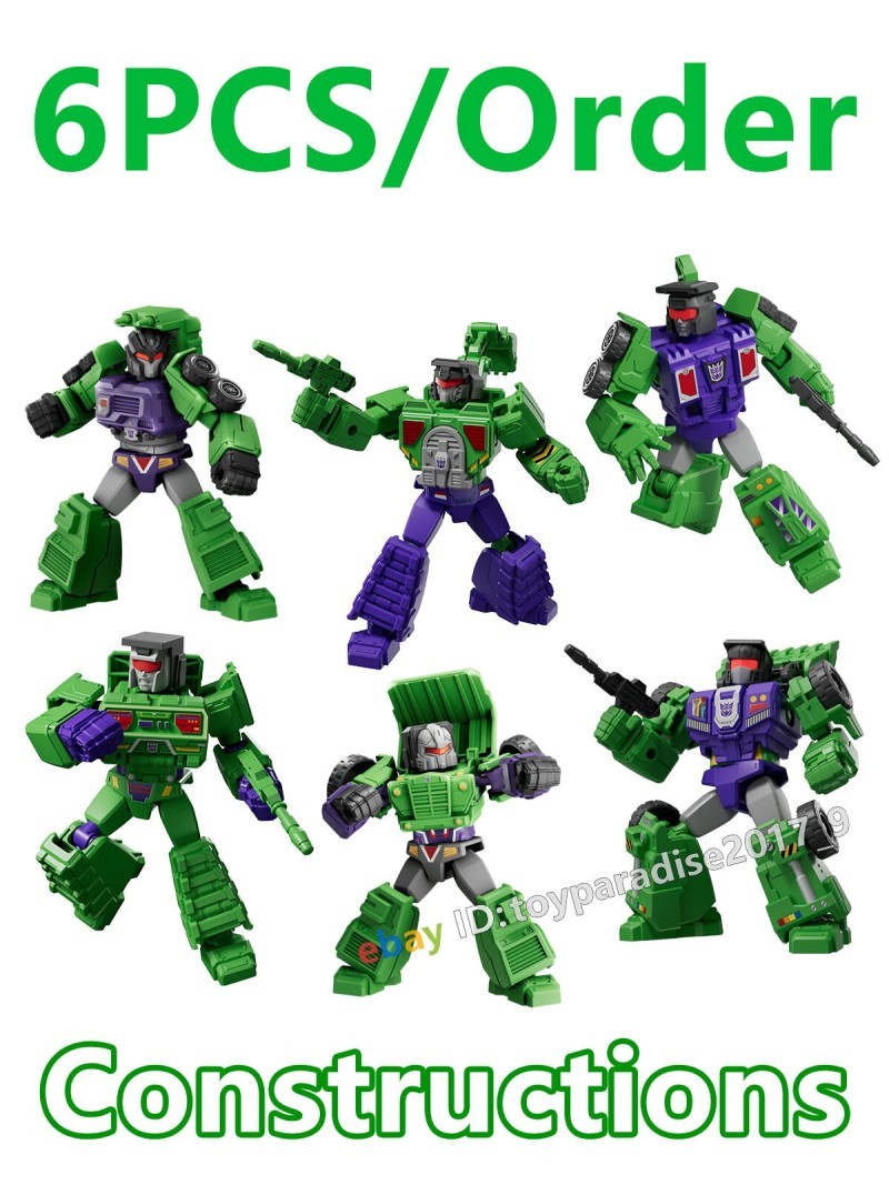 Blokees Transformers Defender Version Devastator Vehicle