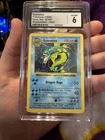 Pokemon 1999 Base Set Shadowless Gyarados HOLO #6/102 CGC 6