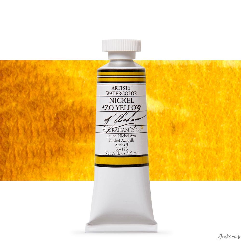 M. Graham Artists' Watercolour Paint Blackberry Honey 15ml Tube Nickel Azo Ye...