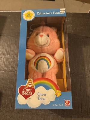 Care Bears 20th Ann. Collector's Edition 10" Plush Cheer Bear Sealed! - Image 1 of 4