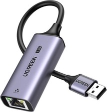 UGREEN USB to Ethernet Adapter 2.5Gb, Ethernet Adapter, Aluminum, USB 3.0 to RJ4