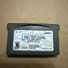 Lemony Snicket's A Series of Unfortunate Events Gameboy Advance GBA Authentic