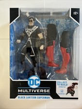 McFarlane DC Multiverse Black Lantern Superman 7 Inch Action Figure New