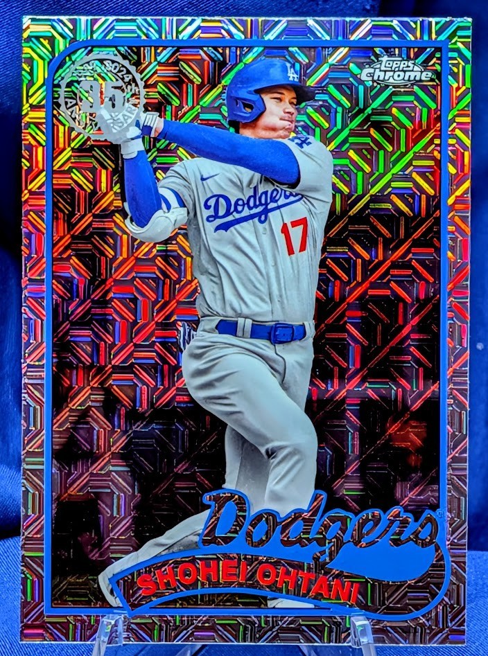 ~ Shohei Ohtani 2024 Topps 1989 Chrome Silver Pack Mojo #2T89C-1 – Dodgers
