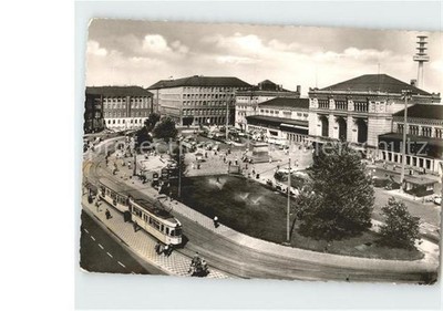 Tram Hanover Ernst-August-Platz main station