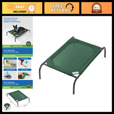 Elevated Cooling Pet Bed - Medium Size, Brunswick Green - Outdoor  Indoor Use