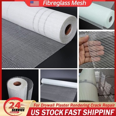Self-Adhesive Fiberglass Mesh 6M 160g/m² for Drywall & Plaster Crack Repair