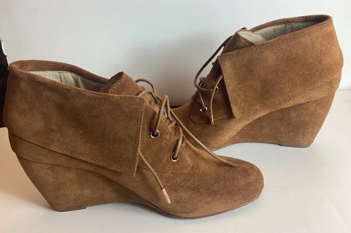 Michael Kors Jada Bootie Suede 40F1JDME2S Brown Size 8.5 M - Picture 8 of 17