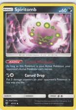 2017 Spiritomb Uncommon Shining Legends 47/73 NM Normal LP-NM