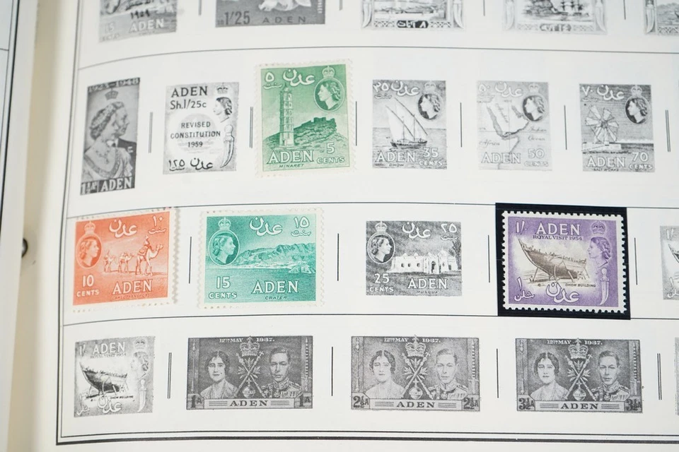 WORLDWIDE 1850s-1970s A-C COLLECTION OF 6150+ STAMPS MINT & USED IN HARRIS ALBUM - Image 3 of 4