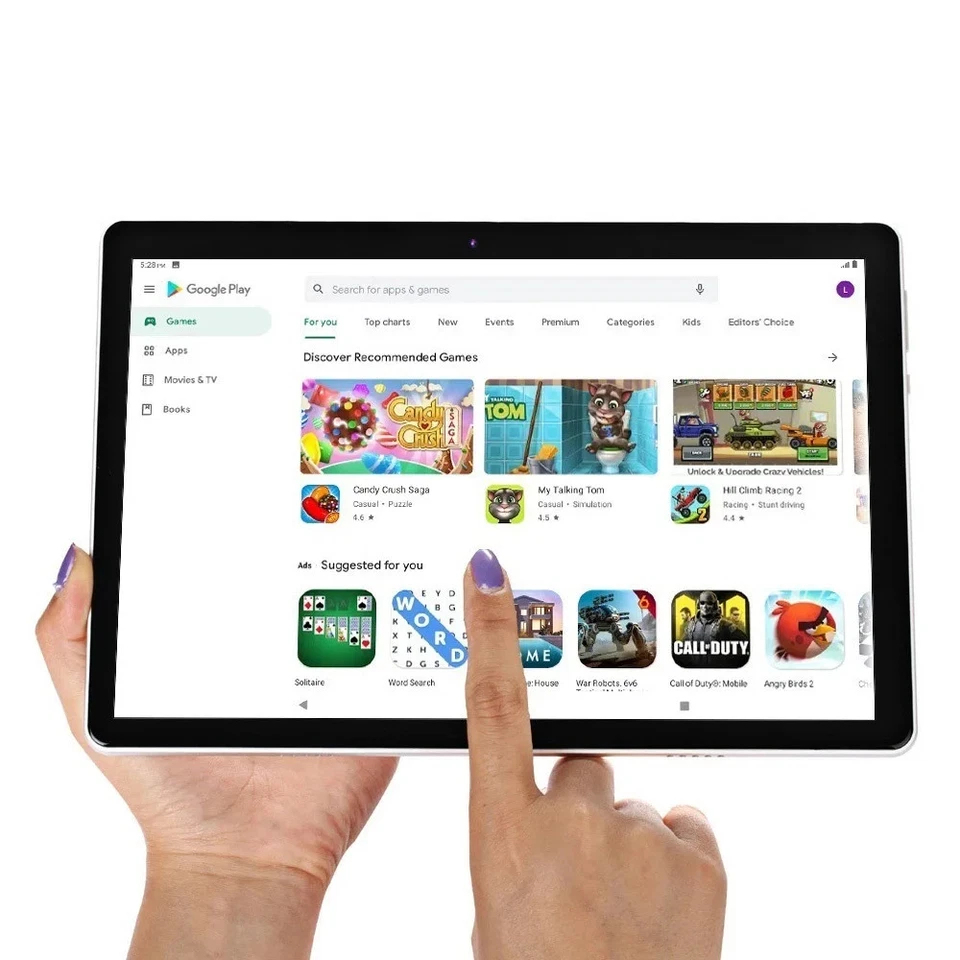 10.1 Inch Android Tablet Pc Google Play Dual Cameras Octa Core Dual SIM Phone - Image 2 of 4