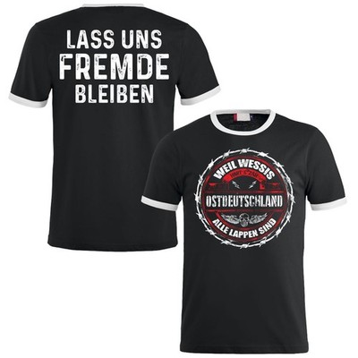 Herren T-Shirt Weil Wessis alle Lappen sind Größe S - 5XL ostdeutschland DDR