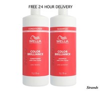 Wella Brilliance Shampoo and Conditioner Fine Medium Duo Pack  2 x 1000ml