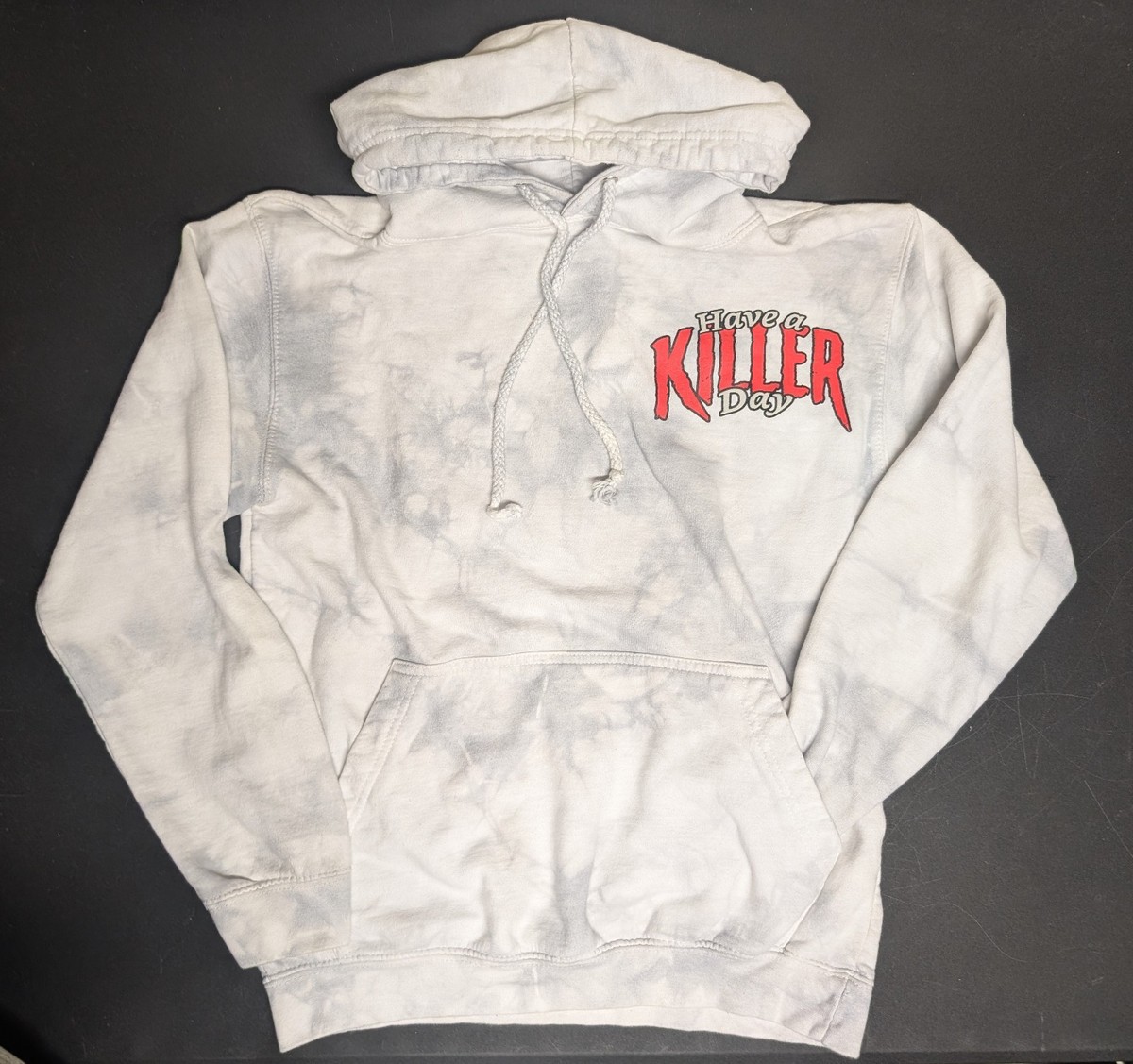 Assholes*s Live Forever "Have A Killer Day" Horror Icons Men's Hoodie Size: Sm View 2