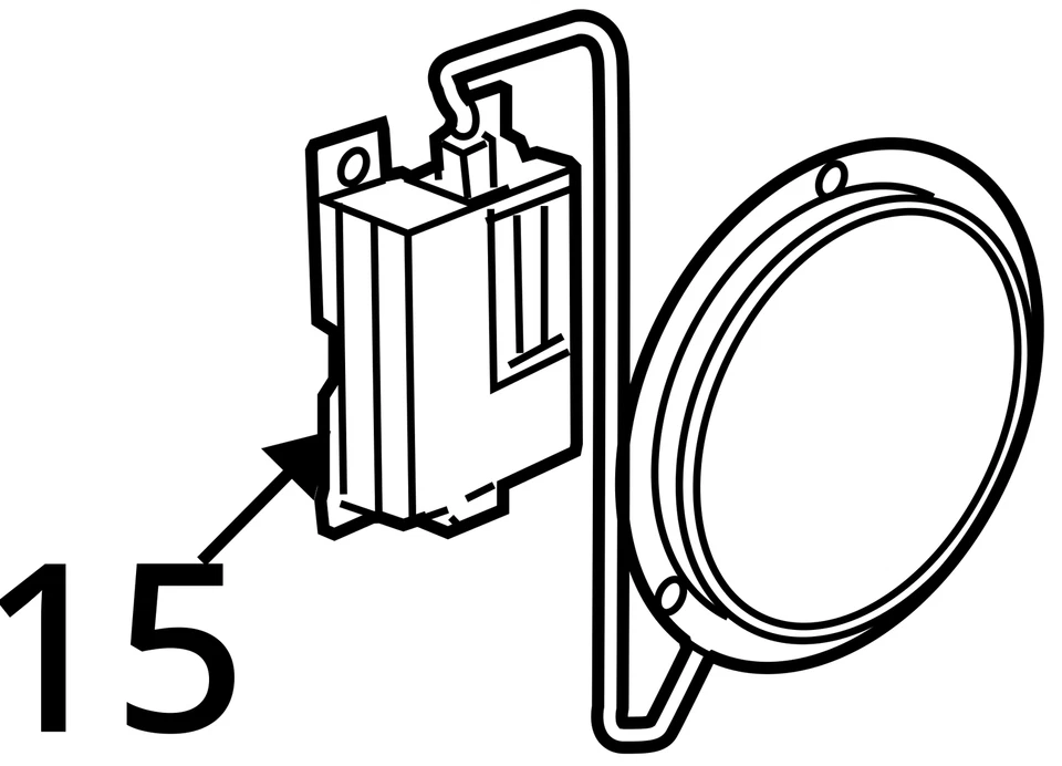 Amplificador de alto-falante rádio Jeep Patriot 2011-2017 QZD4E - Imagem 3 de 3