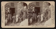 Photo:Egyptian pottery blower and family, Cairo, Egypt