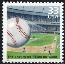 US #3187c MNH 1999 Celebrate the Century 1950s The Shot Heard Around the World