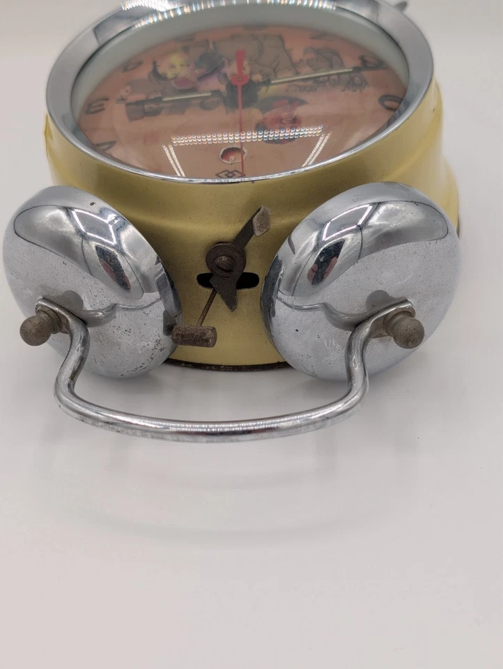Vintage 1950-1960 Chairman Mao Chinese Peoples Republic Patriotic Alarm Clock - Image 3 of 4