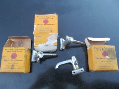Kaiser Frazer wing vent window release handles NOS