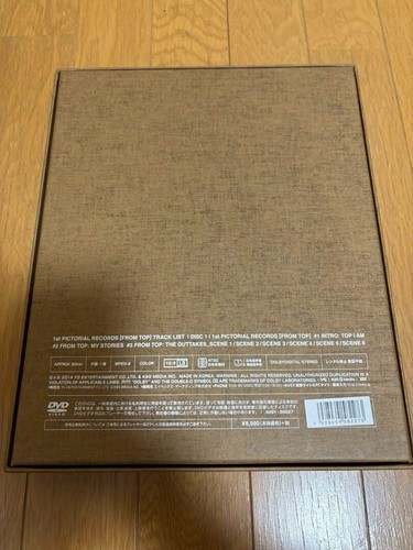 BIGBANG T.O.P 1st PICTORIAL RECORDS FROM TOP First limited With Photobook DVD  - Picture 3 of 8