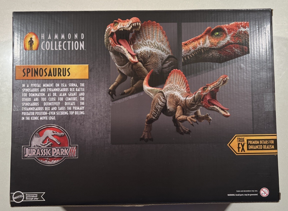 NEW 2025 Jurassic World Hammond Collection Spinosaurus FX Jurassic