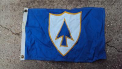 Unbekannte unbekannte US Nylon Flagge / Wimpel von Beaver