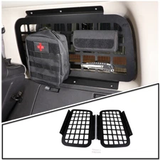 Aluminum Rear Side Window MOLLE Storage Flank Panel For Hummer H3 2005-2009 US