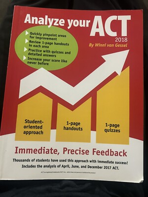 Analyze Your ACT - 2018 by Gessel, Winni van