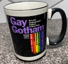 Museum of City of New York Gay Gotham Coffee Mug Cup Art & Underground Culture
