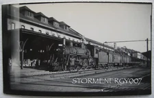 Levis Quebec Canadian National Railway CNR Train Station #5536 Engine 1951 photo
