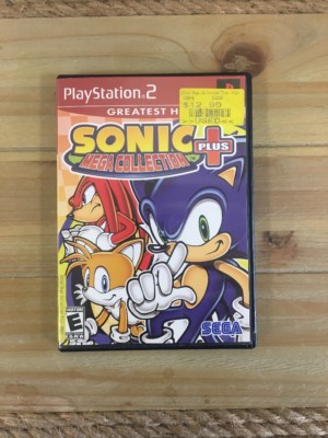 Sonic Mega Collection Plus [Greatest Hits] (Sony PlayStation 2, 2004) Complete