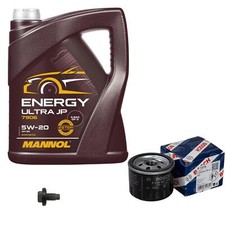 BOSCH Inspektionspaket 5L MANNOL Energy Ultra JP 5W-20 für Ford C-Max II BOSCH Inspektionspaket 5L MANNOL Energy Ultra JP 5W-20 für Ford C-Max II
