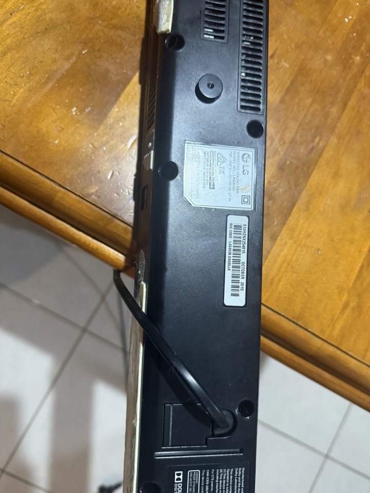 Lg Sound bar Model LS4538 eBay