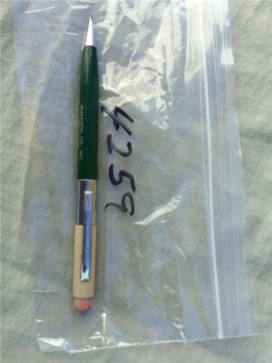 4259 Scripto thin lead two erasers advert McMahon brands lead extends/retracts