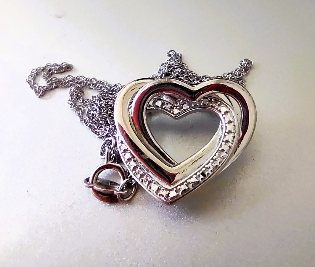 PAJ 925 SILVER NECKLACE Prime Art & Jewel China Interlocking
