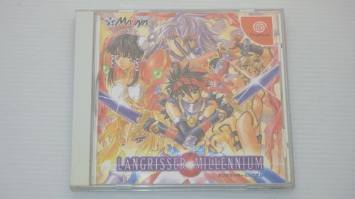 Dreamcast  DC Games " Langrisser Millennium " TESTED /D0087