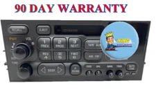 2002 NEW OEM GM Delco GMC Chevy AM/FM Cassette Radio W/TheftLock -  15769262